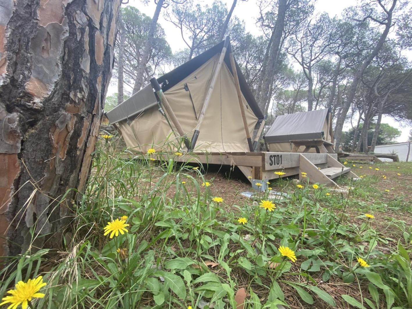 Camping 3 Estrellas Costa Brava Vall-Llobrega Exteriör bild